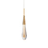 Миниатюра фото подвесной светодиодный светильник delight collection dz1018p-1 brass | 220svet.ru