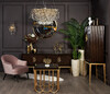 Миниатюра фото декор листья garda decor 55rd3153 | 220svet.ru