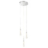 Миниатюра фото подвесной светильник светодиодный delight collection dd20591-3 chrome | 220svet.ru