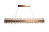 Миниатюра фото подвесная светодиодная люстра garda decor 162fl-60084 | 220svet.ru