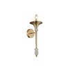 Миниатюра фото бра crystal lux miracle ap1 bronze | 220svet.ru