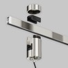 Миниатюра фото трековый магнитный светодиодный светильник maytoni focus led flarity tr157-1-12w4k-pt | 220svet.ru