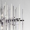 Миниатюра фото подвесная люстра bogates allure 355/8 smart хром | 220svet.ru