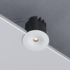 Миниатюра фото встраиваемый светодиодный светильник 12w 3000k elektrostandard binnie 15275/led белый | 220svet.ru