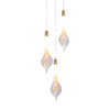 Миниатюра фото подвесной светильник светодиодный delight collection p98066-3 antique brass | 220svet.ru