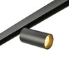 Миниатюра фото трековый светодиодный светильник myfar ray mt0220-18w3k-b | 220svet.ru