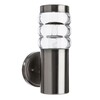 Миниатюра фото уличный настенный светильник arte lamp portico a8381al-1ss | 220svet.ru