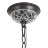 Миниатюра фото подвесная люстра crystal lux odelis sp6 brown | 220svet.ru