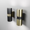 Миниатюра фото уличный настенный светодиодный свветильник maytoni bowery o582wl-02b | 220svet.ru