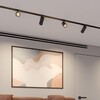Миниатюра фото светильник однофазный двухжильный трековый светодиодный novotech selene 359901 черный | 220svet.ru