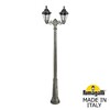 Миниатюра фото садово-парковый фонарь fumagalli ricu bisso/rut 2l e26.157.s20.vye27 | 220svet.ru