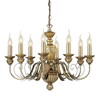 Миниатюра фото подвесная люстра ideal lux firenze sp8 oro antico | 220svet.ru