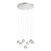 Миниатюра фото подвесная светодиодная люстра st luce waterfall sl6017.101.07 | 220svet.ru