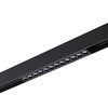 Миниатюра фото трековый светильник с переключателем цветовой темперетуры novotech vector 359930 черный | 220svet.ru