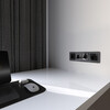 Миниатюра фото накладка для розетки usb черный акрил werkel w1179548 | 220svet.ru