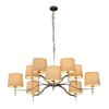 Миниатюра фото подвесная люстра divinare 1341/02 lm-10 | 220svet.ru