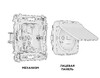Миниатюра фото розетка ambrella volt quant omega mo508010 | 220svet.ru