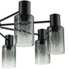 Миниатюра фото потолочная люстра escada diversity 2120/8p black | 220svet.ru