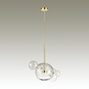 Миниатюра фото подвесной светодиодный светильник odeon light bubbles 4640/12lb | 220svet.ru