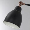Миниатюра фото спот arte lamp a2055ap-1bk | 220svet.ru