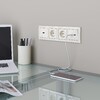 Миниатюра фото розетка с заземлением werkel слоновая кость w1171003 | 220svet.ru