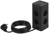 Миниатюра фото сетевой фильтр эра twr-8es-1,5m-4usb-b башня с защитой заземлением с выключателем 8 розеток+4xusba+c 1,5м 16а черный б0069072 | 220svet.ru