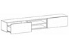 Миниатюра фото тв-тумба woodville лонгфорд белый / бетон светлый 563528 | 220svet.ru