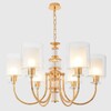 Миниатюра фото подвесная люстра crystal lux elena sp6 gold | 220svet.ru
