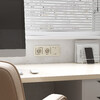 Миниатюра фото розетка с заземлением и шторками айвори матовый werkel w1171162 | 220svet.ru