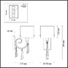 Миниатюра фото бра odeon light exclusive nicole 4886/1w | 220svet.ru