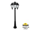 Миниатюра фото садово-парковый фонарь fumagalli gigi bisso/rut 3l dn e26.156.s30.vxe27dn | 220svet.ru