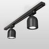 Миниатюра фото трековый однофазный светильник elektrostandard ogma gu10 mrl 1005 черный a047372 | 220svet.ru
