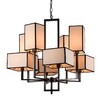 Миниатюра фото подвесная люстра divinare porta 5933/01 lm-8 | 220svet.ru