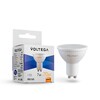 Миниатюра фото лампа светодиодная voltega gu10 7w 2800к матовая vg2-s2gu10warm7w 7056 | 220svet.ru