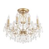 Миниатюра фото потолочная люстра crystal lux montana pl9 | 220svet.ru