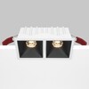 Миниатюра фото встраиваемый светильник maytoni alfa led dl043-02-10w3k-d-sq-wb | 220svet.ru