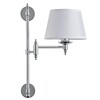 Миниатюра фото бра crystal lux ap1 chrome | 220svet.ru