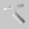 Миниатюра фото трековый магнитный светодиодный светильник maytoni focus zoom tr212-1-12wtw-ds-z-w | 220svet.ru