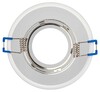 Миниатюра фото светильник встраиваемый декоративный эра dk100 wh под лампу mr16 gu5.3 белый б0055588 | 220svet.ru