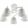 Миниатюра фото потолочная люстра reluce 01384-0.3-05 wh+cr | 220svet.ru
