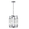 Миниатюра фото подвесная люстра crystal lux tomas sp4 chrome | 220svet.ru