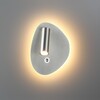Миниатюра фото настенный светильник odeon light roy 7184/9wl никель | 220svet.ru