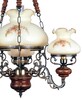 Миниатюра фото подвесная люстра reccagni angelo l 2401/3+1 | 220svet.ru