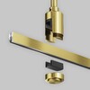 Миниатюра фото крепление потолочное одинарное для трековой системы maytoni flarity tra158c-s1-bs | 220svet.ru