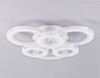 Миниатюра фото потолочная светодиодная люстра с пультом ду ambrella light  acrylica fa8872 | 220svet.ru
