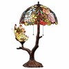 Миниатюра фото настольная лампа velante стиль tiffany 893-804-03 | 220svet.ru