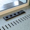 Миниатюра фото розетка с заземлением werkel черные матовый w1171008 | 220svet.ru