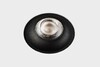 Миниатюра фото встраиваемый светодиодный светильник italline it08-8032 black 4000k | 220svet.ru