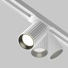 Миниатюра фото трековый однофазный светильник maytoni calipso tr218-1-gu10-w | 220svet.ru