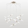 Миниатюра фото подвесная люстра lussole hopkins lsp-7398 | 220svet.ru